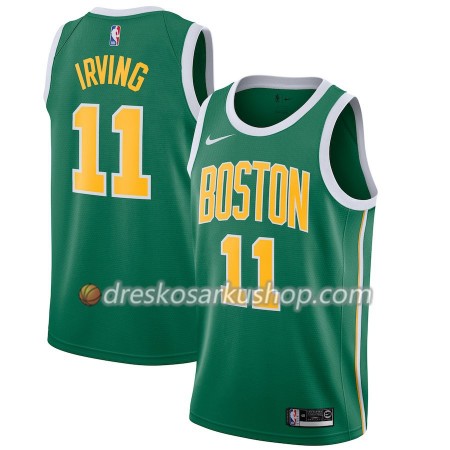 Muški NBA Dres Boston Celtics Kyrie Irving 11 Nike 2018-19 Zelena Swingman
